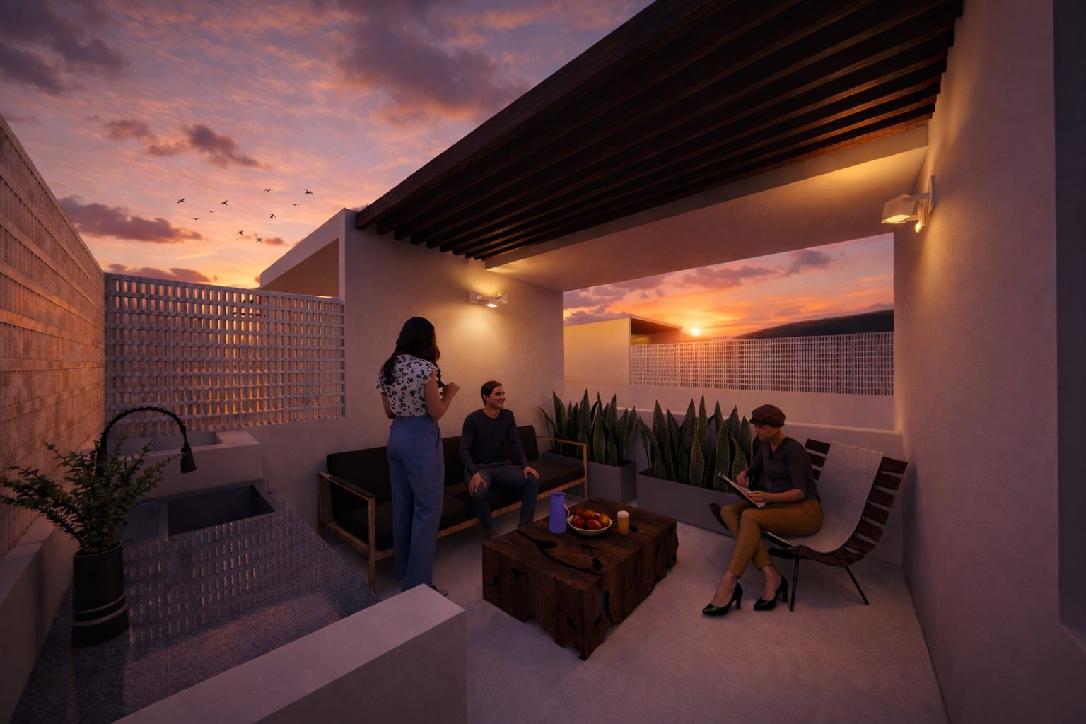 Distrito Conkal — roof privado