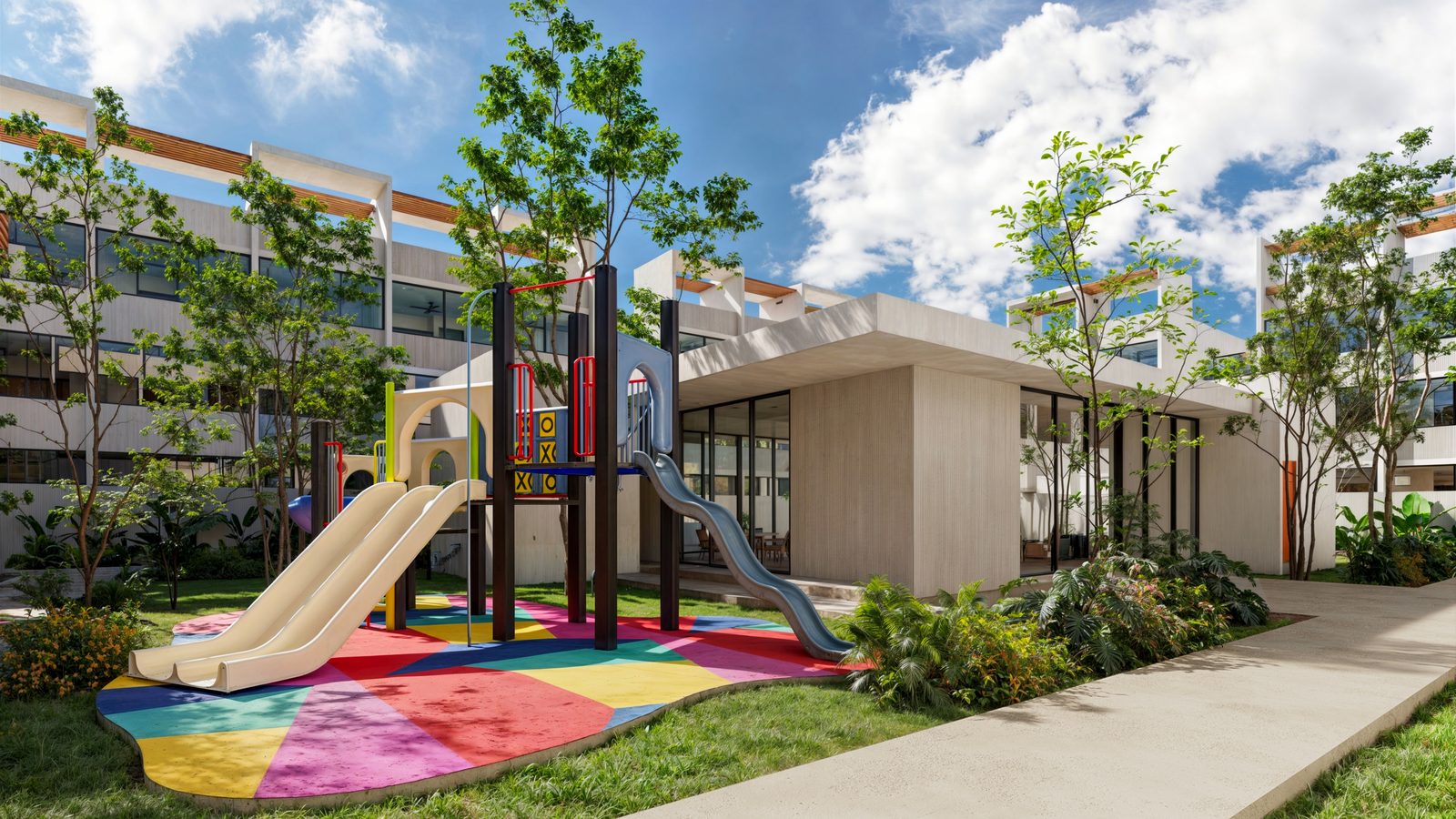 Parque infantil de Distrito Conkal