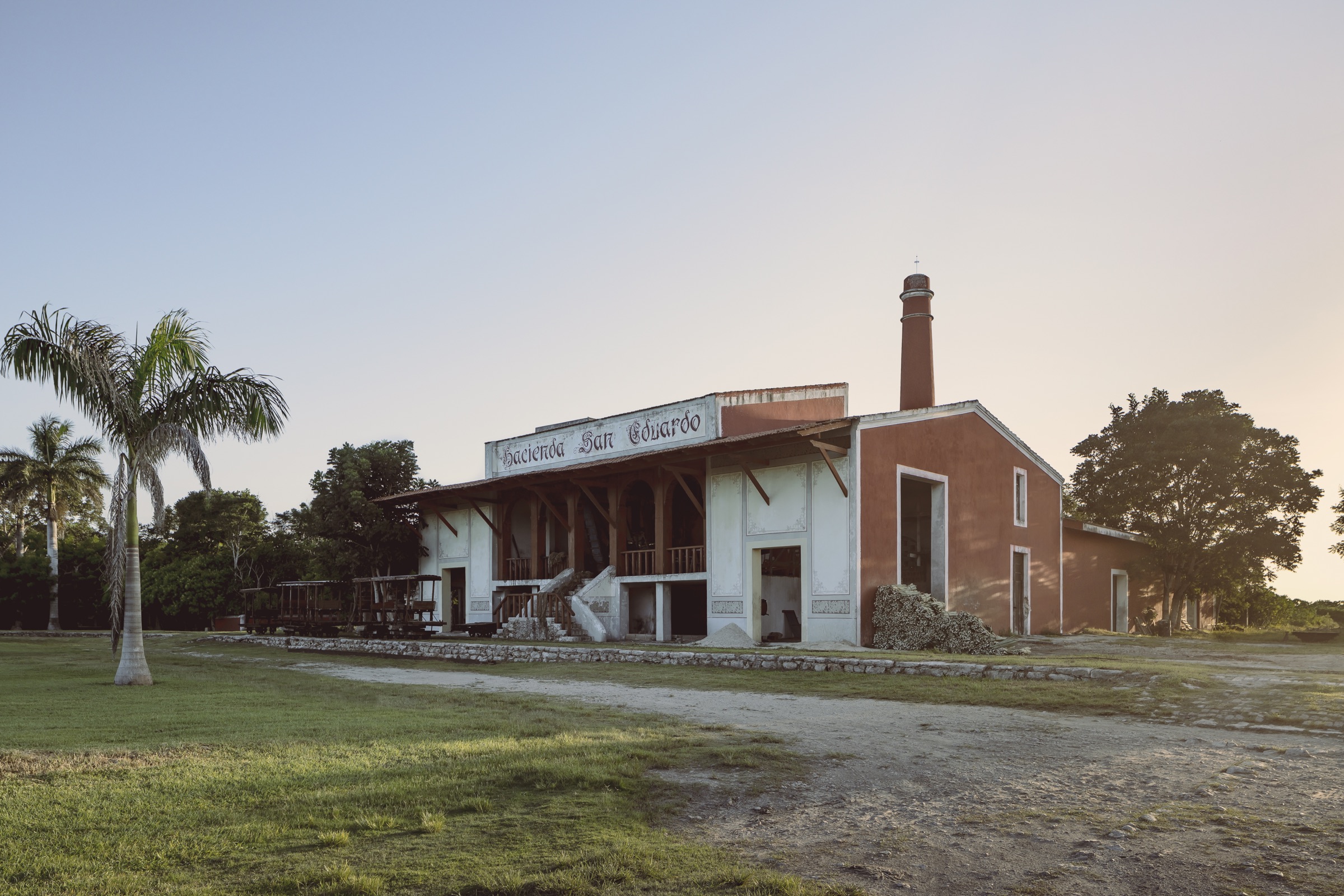 Hacienda San Eduardo — detalle de arcada