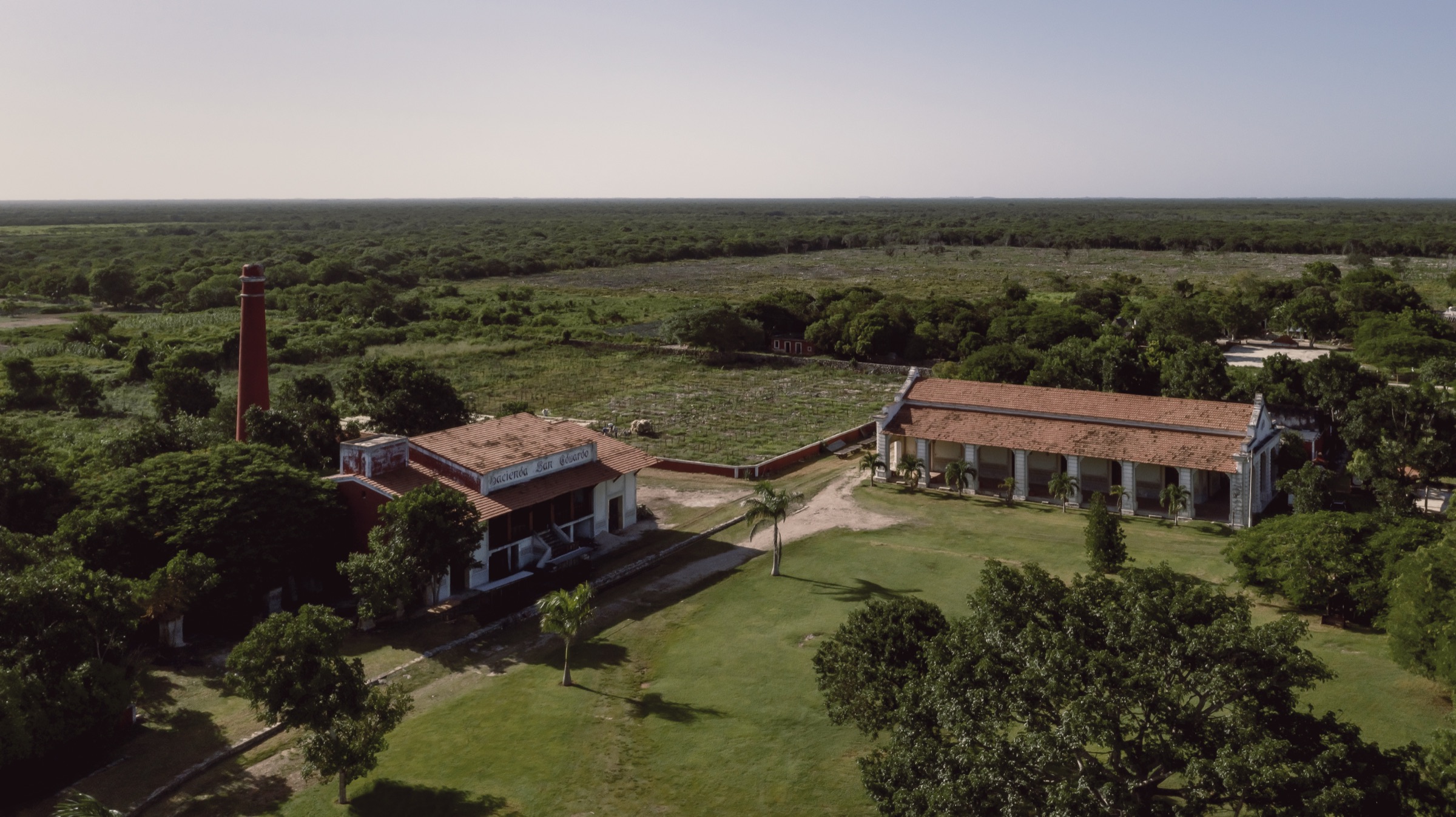 Hacienda San Eduardo — atardecer