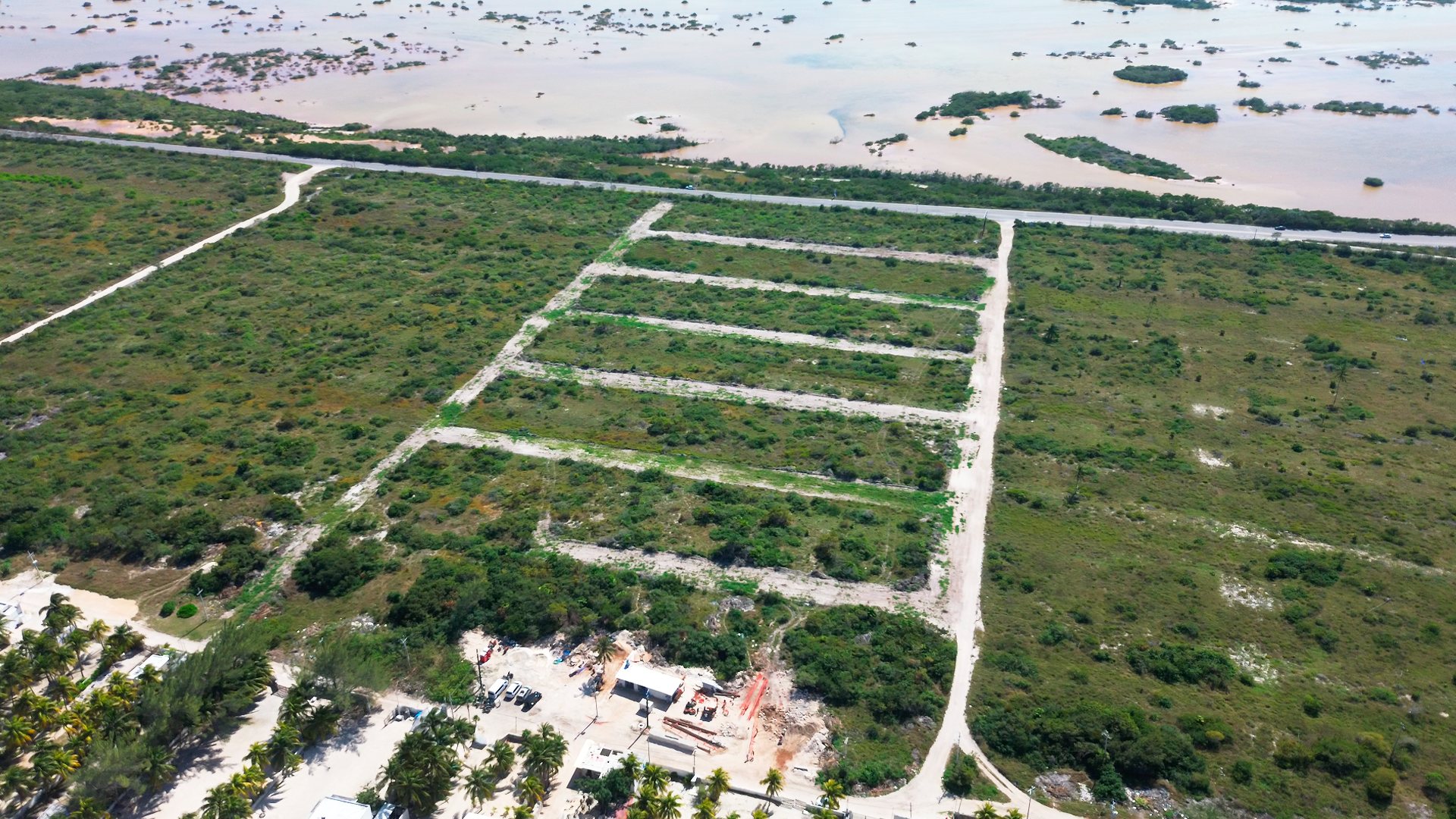Avance de obra en los lotes de Soletta